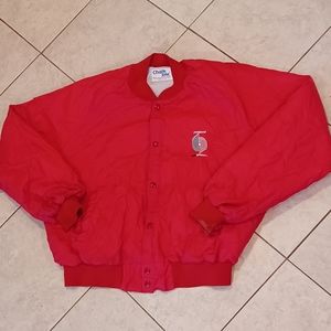 Vintage Portland trailblazers chalk line jacket